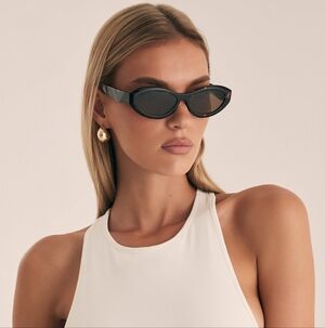 Banbé Selita Havana Tort-Chocolate Sunglasses NWT